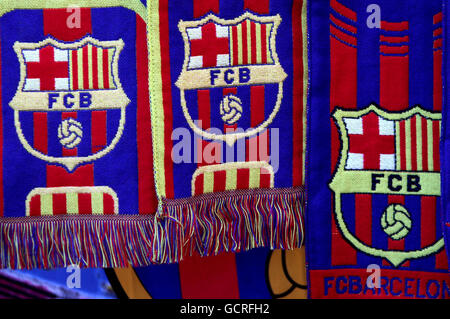 Soccer - UEFA Champions League - Group D - Barcelona v FC Copenhagen - Camp Nou Stock Photo