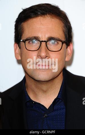 Steve Carell at the premiere of "Despicable Me" at the Empire Cinema