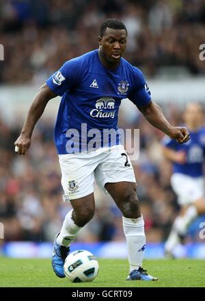 Soccer - Barclays Premier League - Everton v Liverpool - Goodison Park. Ayegbeni Yakubu, Everton Stock Photo