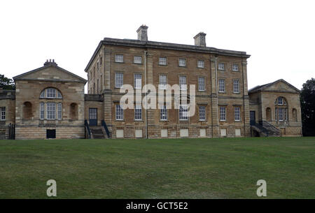 A general view of Cusworth Hall, Doncaster, South Yorkshire. Stock Photo