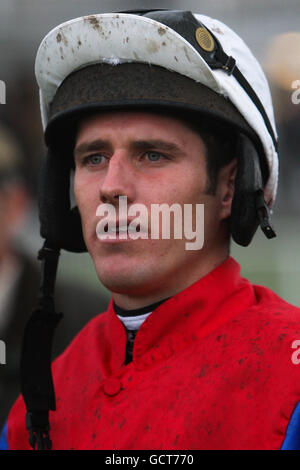 Horse Racing - FSB Family Funday - Market Rasen. Adam Pogson, jockey Stock Photo