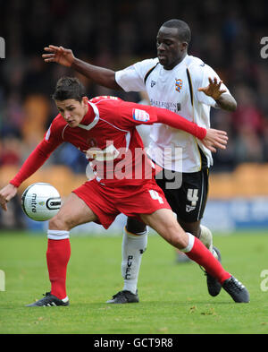 Soccer - npower Football League Two - Port Vale v Crewe Alexandra - Vale Park Stock Photo