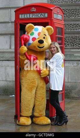 BT supports BBC Children in Need Stock Photo