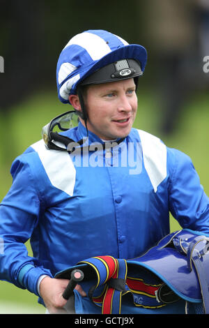 Horse Racing - Construction and Industry Day - Nottingham Racecourse. Tadhg O'Shea, jockey Stock Photo