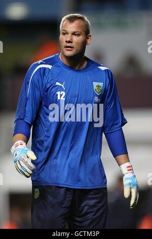 Soccer - Carling Cup - Fourth Round - Aston Villa v Burnley - Villa Park. Brian Jensen, Burnley goalkeeper Stock Photo