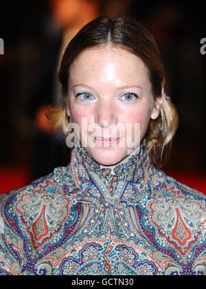 Natalie Press arriving for European Premiere of 127 Hours marking the end of The 54th BFI London Film Festival at the Odeon, Leicester Square, London. Stock Photo