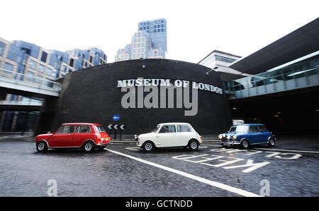 Italian Job minis Stock Photo