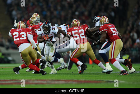 American Football - NFL - San Francisco 49ers v Denver Broncos - Wembley  Stadium Stock Photo - Alamy