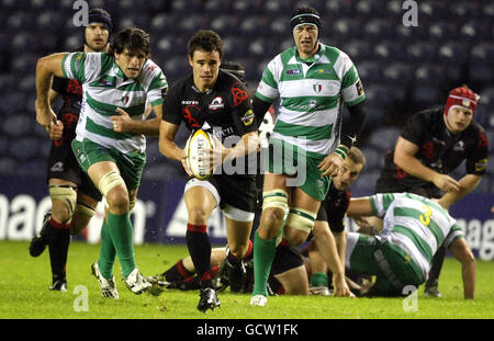 Rugby Union - Magners League - Edinburgh Rugby v Benetton Treviso - Murrayfield Stock Photo
