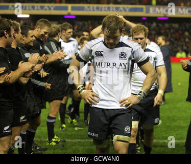 Rugby Union - 2010 EMC Autumn Test - Scotland v New Zealand - Murrayfield Stock Photo