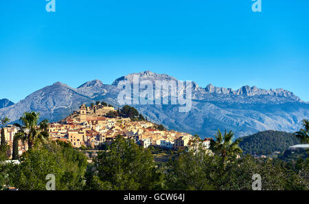 Polop de la Marina. Province of Alicante, Costa Blanca. Spain Stock Photo