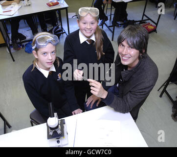 Brian Cox lecture Stock Photo