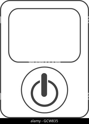 power device button icon Stock Vector