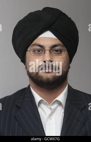 Manjinder Shergill at the Scottish Labour party conference at the Corran Halls,Oban Scotland. Stock Photo
