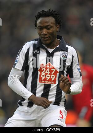 Soccer - Barclays Premier League - West Bromwich Albion v Blackburn Rovers - The Hawthorns. Somen Tchoyi, West Bromwich Albion Stock Photo