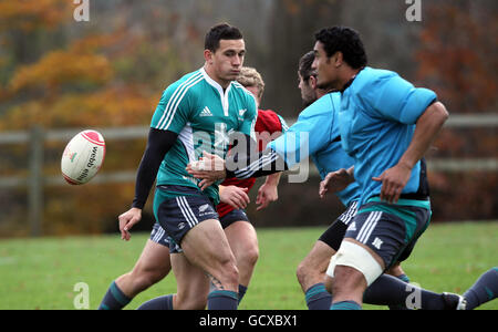 Rugby Union - 2010 EMC Autumn Test - Wales v New Zealand - New Zealand Training Session - Bath University Stock Photo