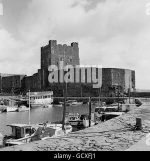 Carrickfergus Castle - Northern Ireland Stock Photo