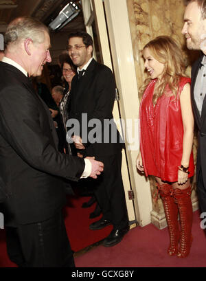 Prince and Duchess attend Royal Variety Performance Stock Photo