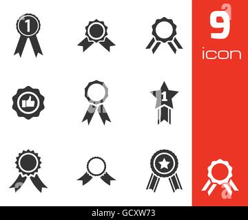 Isolated gold trophy icon set vector design Stock Vector Image & Art ...