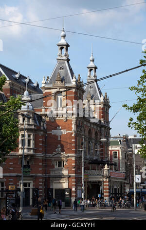 Exterior view of the Stadsschouwburg Amsterdam theater at Amsterdam Exterior view of the Stadsschouwburg Amsterdam theater at Amsterdam