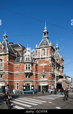 Exterior view of the Stadsschouwburg Amsterdam theater at Amsterdam Exterior view of the Stadsschouwburg Amsterdam theater at Amsterdam