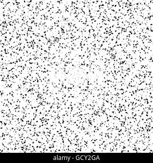 Rough, gritty, speckled texture. Random scattered spots, rectangles. Stock Vector