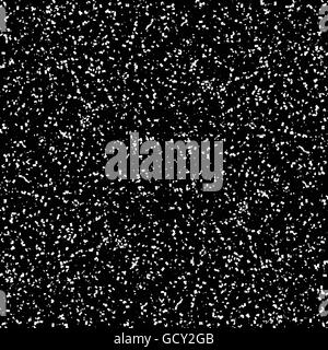 Rough, gritty, speckled texture. Random scattered spots, rectangles. Stock Vector