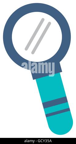 mahnifying glass search icon Stock Vector