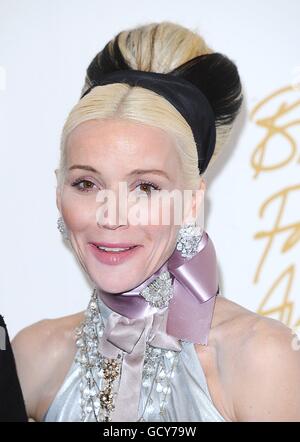 Daphne Guinness at the 2010 British Fashion Awards at the Savoy Theatre, London. Stock Photo