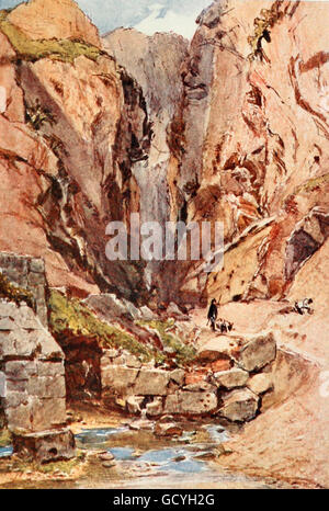 Castalian Spring; Delphi, Greece Stock Photo - Alamy