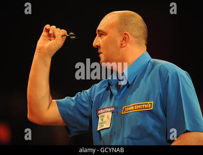 England's Gary Robson in action in the Men's Quarter final during the ...