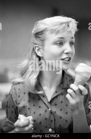 Actress Susan Oliver. Oliver’s career had not yet taken off; one of her