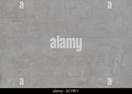 Smooth Beige Stone Wall background image Stock Photo
