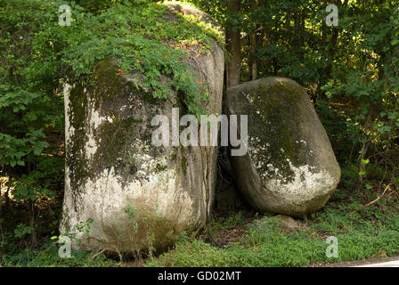 Hanging Rock Heath Springs SC USA Stock Photo