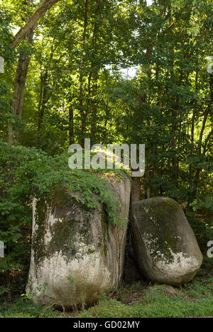 Hanging Rock Heath Springs SC USA Stock Photo