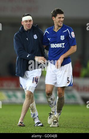 Soccer - npower Football League Championship - Cardiff City v Leeds United - Cardiff City Stadium Stock Photo