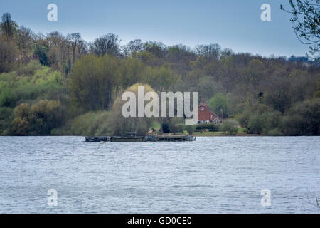 Bewl Water reservoir in High Weald, Kent, UK Stock Photo