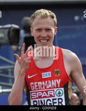 # of # competes in # at the European Athletics Championships 2016 at the Olympic Stadium in Amsterdam, The Netherlands, 10 July 2016. Photo: Michael Kappeler/dpa Stock Photo