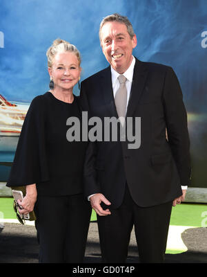 Hollywood, California, USA. 9th July, 2016. Ivan Reitman & Genevieve Robert arrives for the premiere of the film 'Ghostbusters' at the Chinese Theatre. © Lisa O'Connor/ZUMA Wire/Alamy Live News Stock Photo