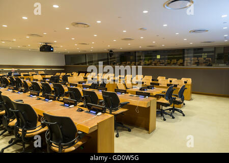 New York, United States. 10th July, 2016. New York, NY USA - July 10, 2016: Empty auditorium at United Nations Headquarter Credit:  lev radin/Alamy Live News Stock Photo