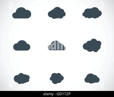 Cloud computing and hosting design Stock Vector Image & Art - Alamy