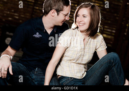 Young couple Stock Photo