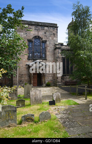 The Parish Church - Holy Trinity with St Mary, Berwick-upon-Tweed Stock Photo