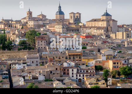 Cityscape, Toledo, Castile-La Mancha, Spain, Europe Stock Photo