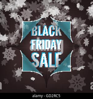 Black Friday sale background. EPS 10 Stock Vector
