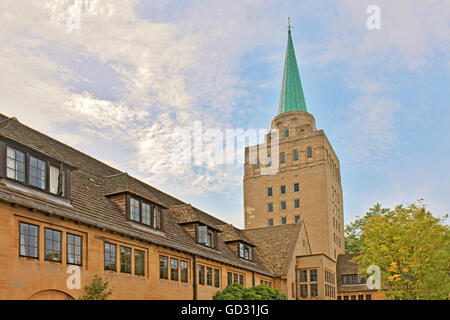UK Oxford Nuffield College Stock Photo