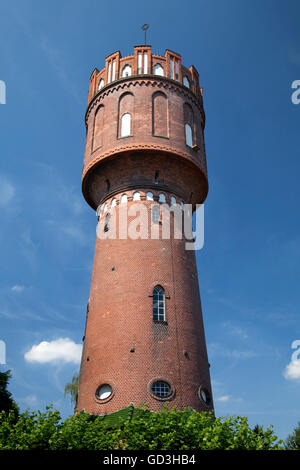 Old water tower, industrial monument, Eutin, Naturpark Holsteinische Schweiz, nature park, Schleswig-Holstein Stock Photo