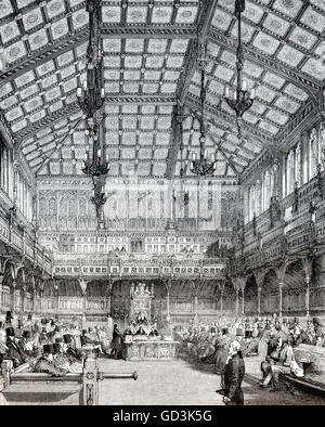 Inside The House Of Commons London England Ca 1950 Courtesy CSU inside-the-house-of-commons-london-england-ca-1950-courtesy-csu