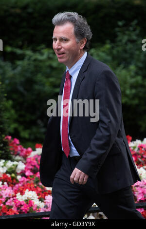 London, UK. 12th July, 2016. Chancellor of the Duchy of Lancaster and Policy Advisor Oliver Letwin arrives at Prime Minister David Cameron's final cabinet meeting following Theresa May's anticipated takeover as Leader of the Conservative Party and Prime Minister Credit:  Paul Davey/Alamy Live News Stock Photo