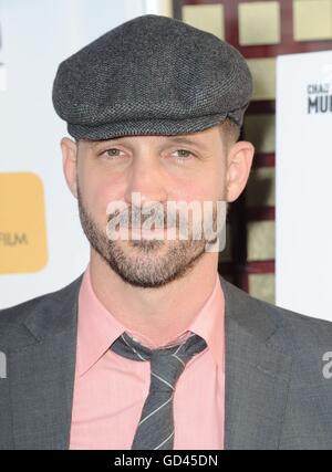 Los Angeles, CA, USA. 12th July, 2016. JT Mollner at arrivals for OUTLAWS AND ANGELS Premiere, Ahrya Fine Arts Theater, Los Angeles, CA July 12, 2016. Credit:  David Longendyke/Everett Collection/Alamy Live News Stock Photo